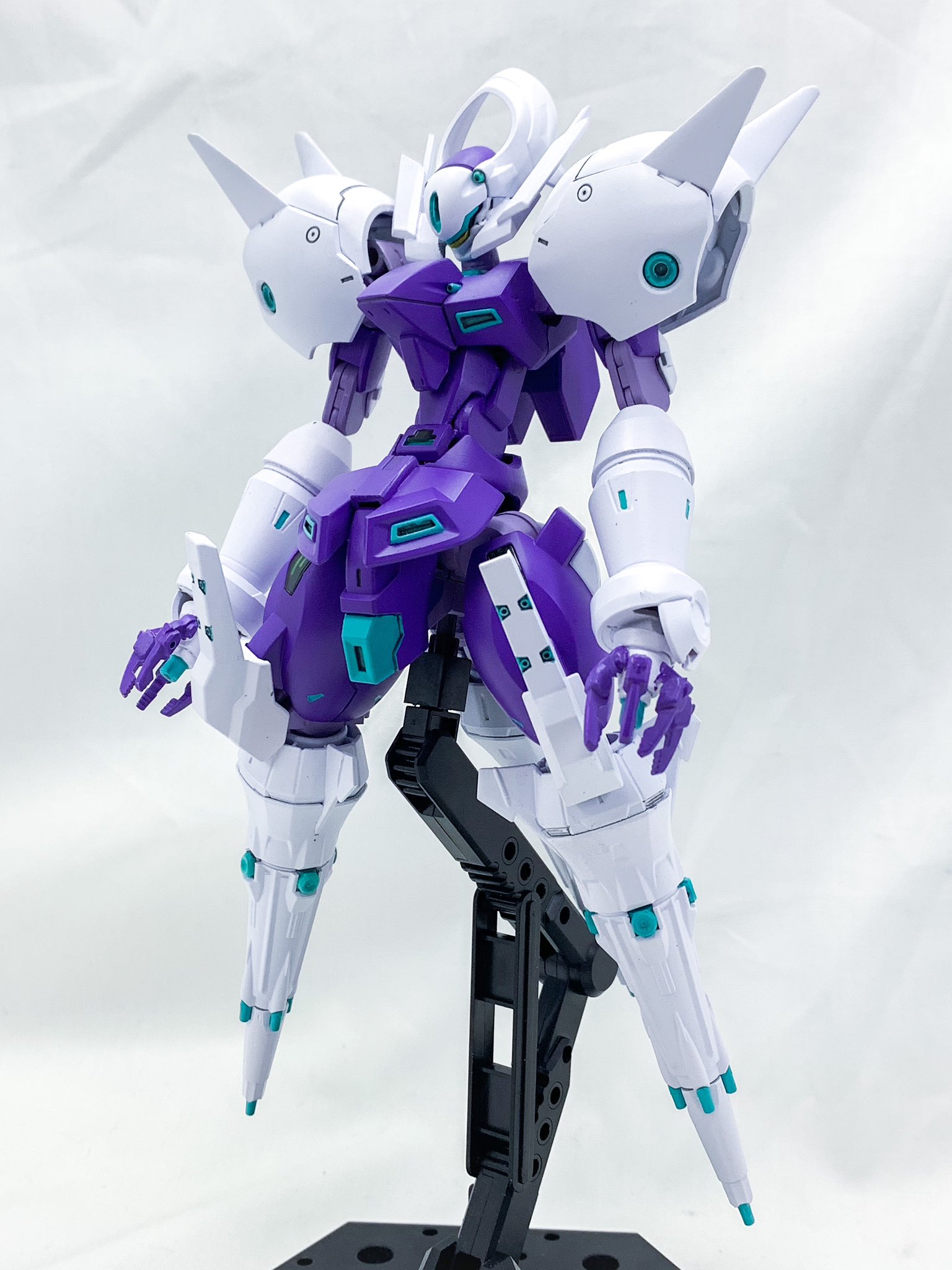 ガンプラ(水星の魔女) ダリルバルデ　四脚　改造 水星の魔女最強（自称）のダリルバルデを製作！ミキシング