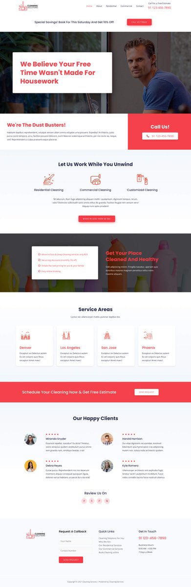 wdsazzad's tweet photo. Cleaning service website Design using WordPress and elementor

#wordpress #elementor #korean #ShraddhaKapoor https://t.co/ikVNVazZFb
