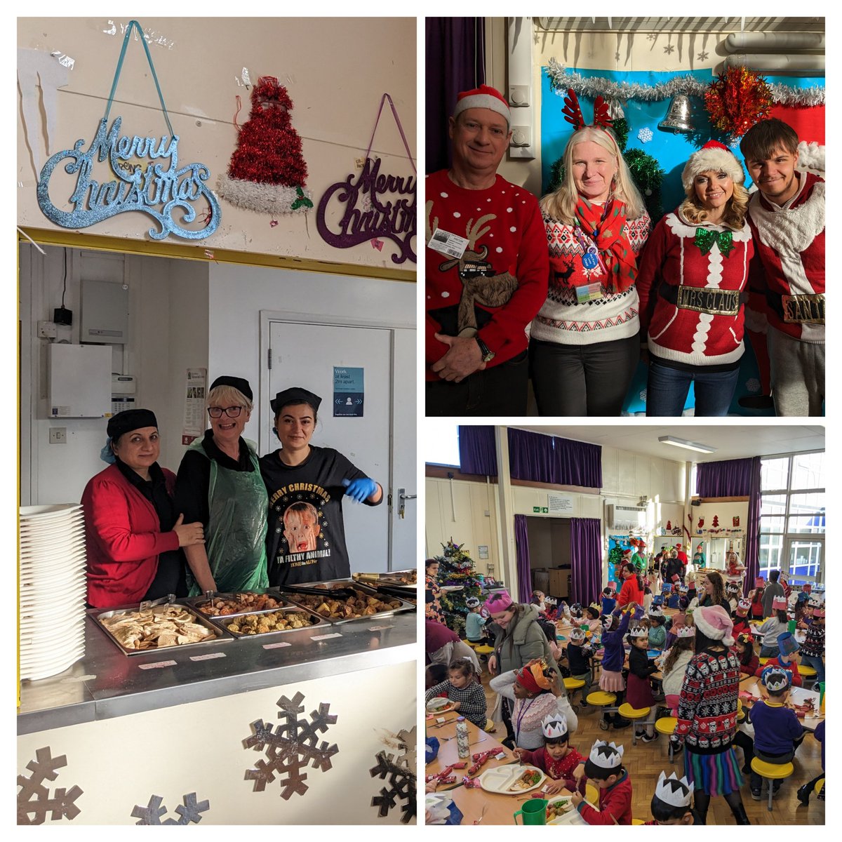 A magical Christmas Lunch for children and staff! One child said, "This is the best Christmas ever!" <a href="/Chartwells_UK/">Chartwells Schools</a> <a href="/LHS_Watford/">Laurance Haines School</a> 🎄🎅