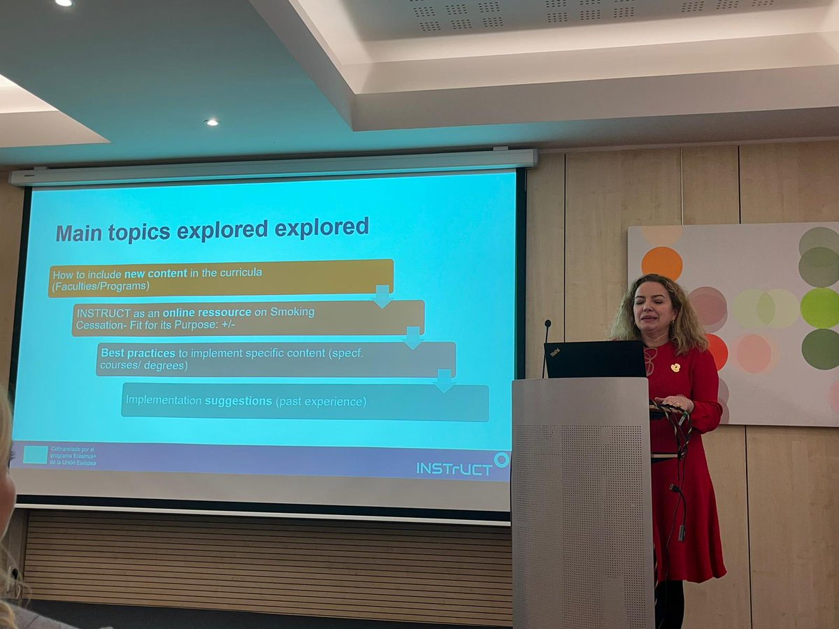Thanks Dr Sandra Tricas-Saura <a href="/SandraTricas_S/">sandra.tricas-sauras</a> for their excellent presentation on #INSTrUCTproject dissemination.