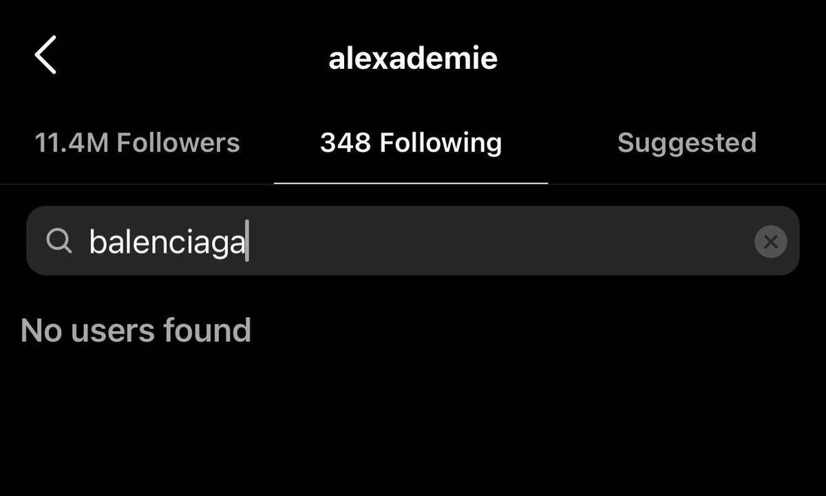 alexa demie just unfollowed them and deleted balenciaga related posts from her feed including the campaign that she did 🫶🏼