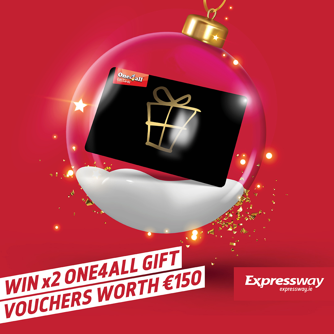 Christmas Competition 🎅🏻We’re giving away x2 One4all Gift Vouchers worth €150 🤩 Connections make Christmas, &amp; this is the perfect gift for someone close to you. Tag a friend &amp; share this post to be in with a chance to win! 🍀#MyExpressway #KeepingIrelandConnected #Competition