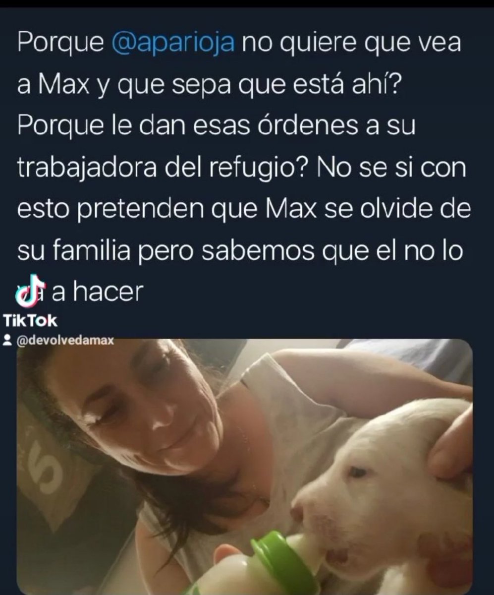 Marisa84157935's tweet photo. @malicvet31 @devolvedamax @Aparioja @GobiernoRioja También a #MAX @malicvet31😭😡
+de 2 años SEPARADO INJUSTA y CRUELMENTE de #Familia.+de 1 año prefirieron tenerlo #chenil @Aparioja sin casi salir y después presuntamente estando caso #judicializado se dió #Adopcion Eso sí, no se sabe con certeza si ha estado con quién adoptó🤔 https://t.co/7U5c0n5LJJ