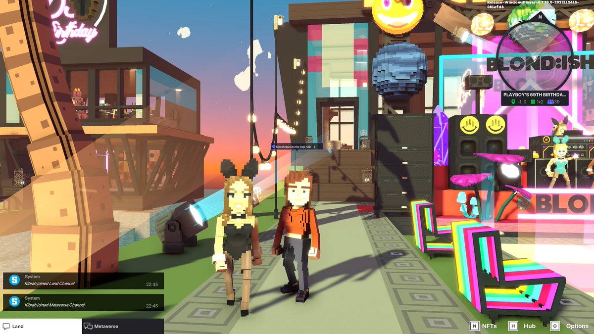 MariaGu59668999's tweet photo. @TheSandboxGame @Playboy Celebrating @PLAYBOY’S 69TH BIRTHDAY PARTY! 👯‍♀️ https://t.co/hPfm1JPvcf