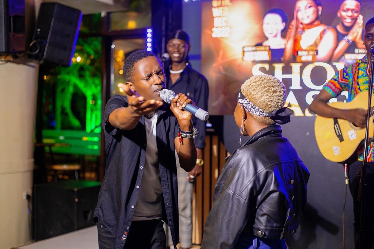 kipepeoagency's tweet photo. Scenes from #ShowcasesAtCielo last week 🥳🥰

A huge thank you to all the participants who used their courage, passion, and sheer determination to perform in front of our panel on music industry experts @naavagreyug @Bexx_A_Dj and @DorothyNabunjo 👏👏👏 https://t.co/o4rI7VEINJ