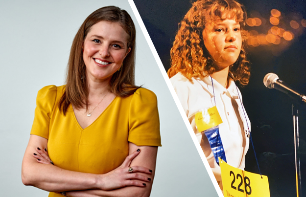 EWScrippsCo's tweet photo. Scripps National Spelling Bee promotes former national spelling competitor to executive director.

Read more in today's announcement: 
https://t.co/Vc2SefIdyX

@ScrippsBee #SpellingBee https://t.co/KemNT06JVb