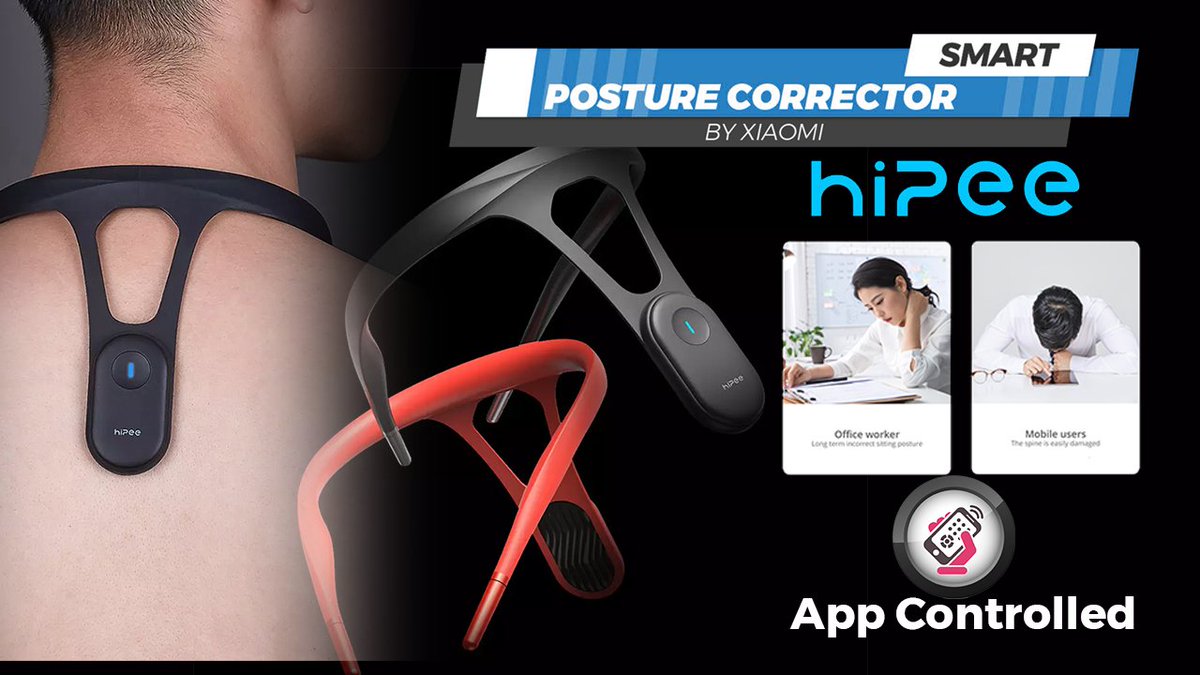 RRTechGadgets's tweet photo. This Smart Gadget Helps You Maintain Correct Posture
Full video review on YouTube: https://t.co/EVwFlLiNGv
#hipee #posturecorrector #posturecorrection #posturetrainer #HipeeP1 #posture #RamizRaja #RRTechGadgets https://t.co/PKIiGYUgdm