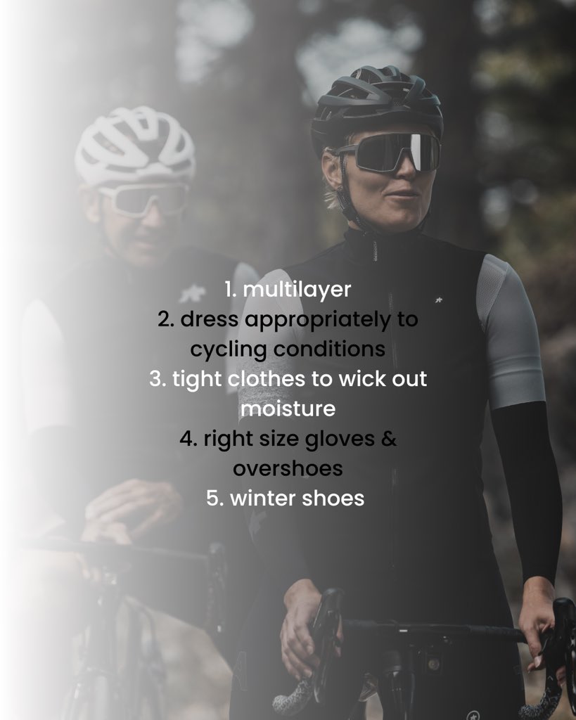 5 tips for cycling in the cold weather! 👇🏼 #approvedcycling #cycling