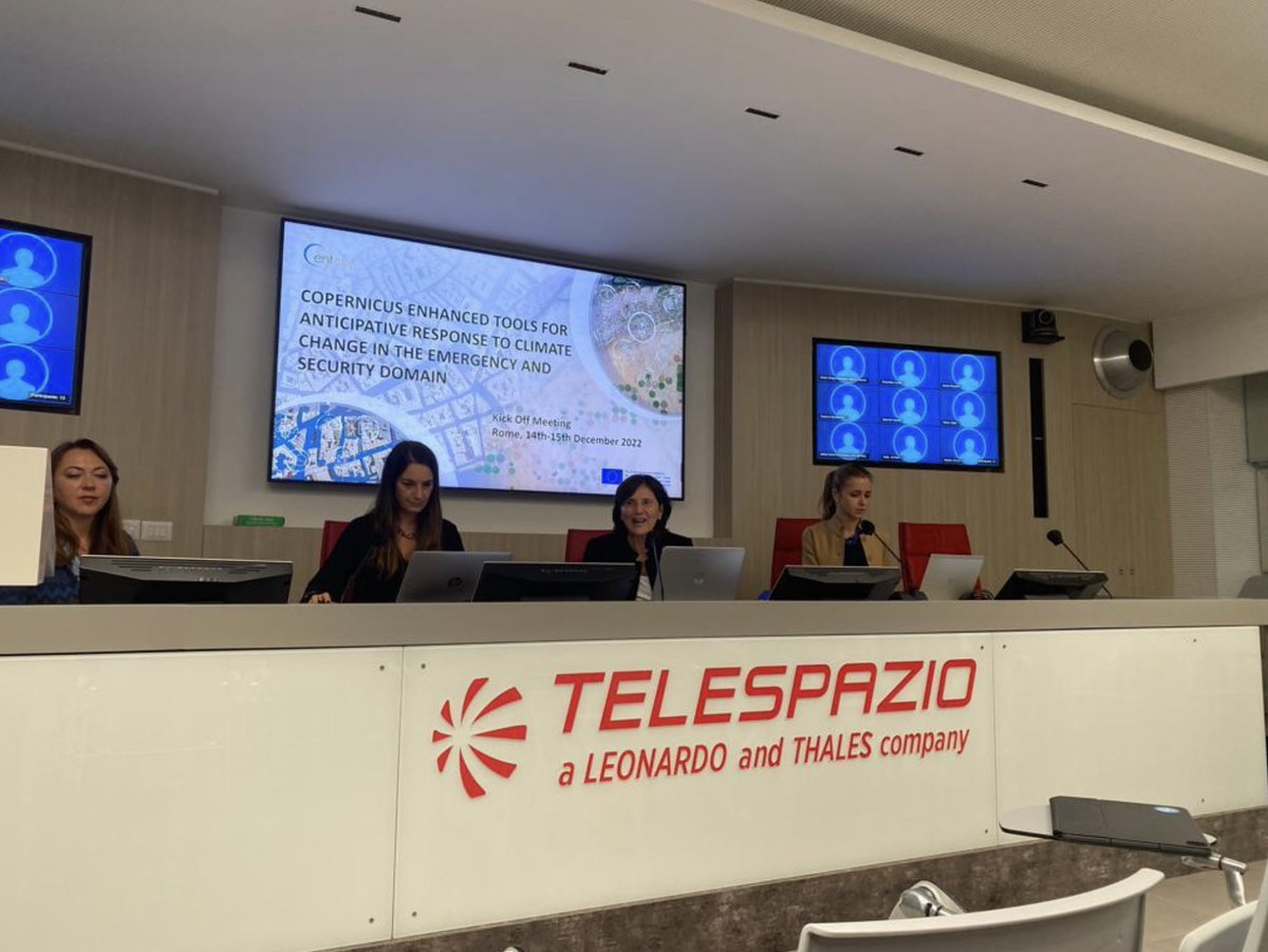 e_geos's tweet photo. Today, here in #e_geos we kick off our 
@HorizonEU 
@CENTAUR_EU 
 project 📍🇮🇹 

2-day meeting discussing all partners work in the next 3⃣ years❗️
 
#CENTAUR is meant to improve risk awareness and preparedness against the effects of #ClimateChange🌍 https://t.co/GEKgUrhQCp