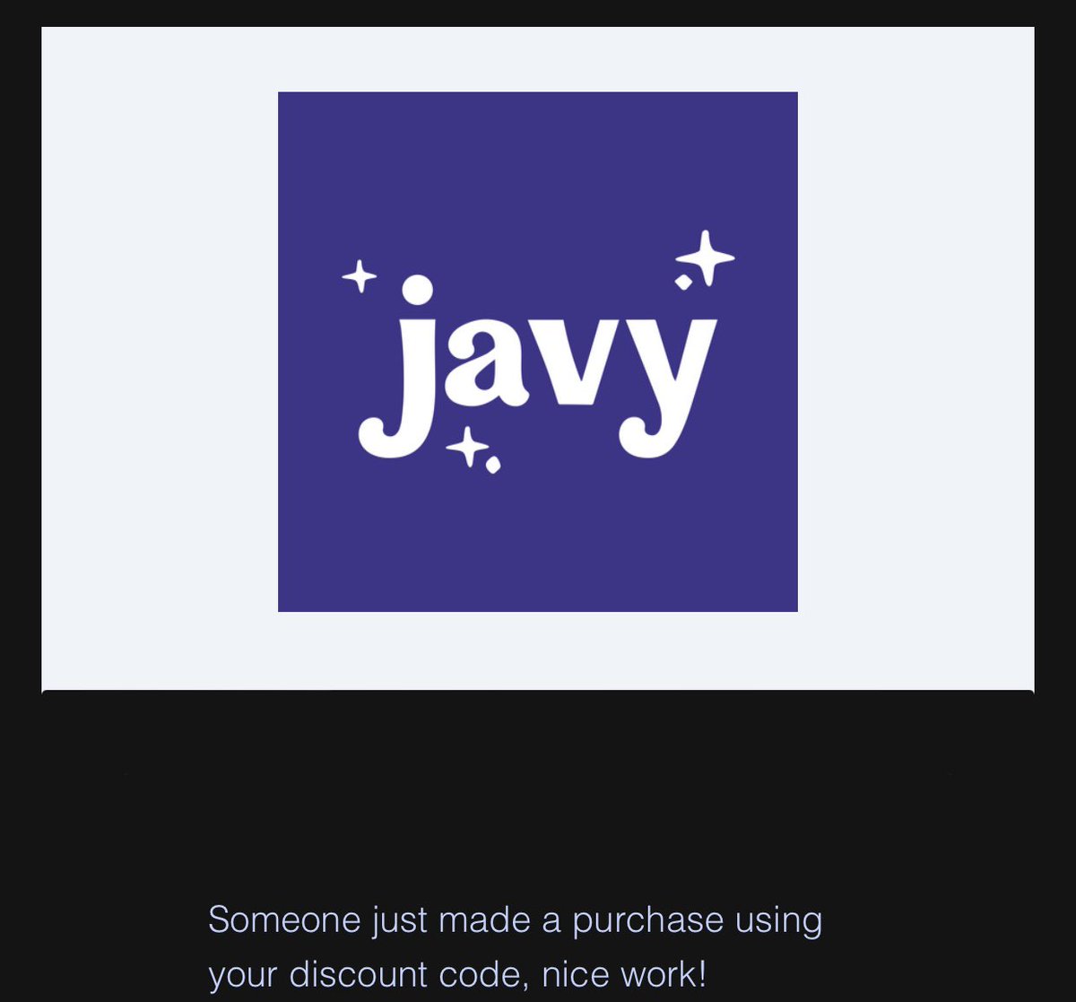 SadieJay101's tweet photo. Idk who you are, but you are the cutest cutie! We are 3 sales away from meeting our goal of 10 for the month! That’s crazy!

Wanna be one of the final 3 to hit that goal? -> https://t.co/FNY6LFB97Z

Basically I’m just trying to get everyone as hooked on @enjoyjavy as me! 😂🥰 https://t.co/KaZRAVYVPk