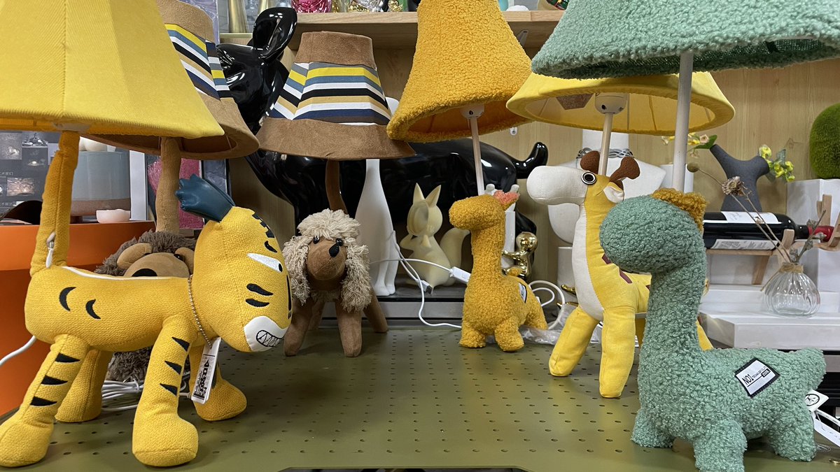 Tiger, table lamps for kids.