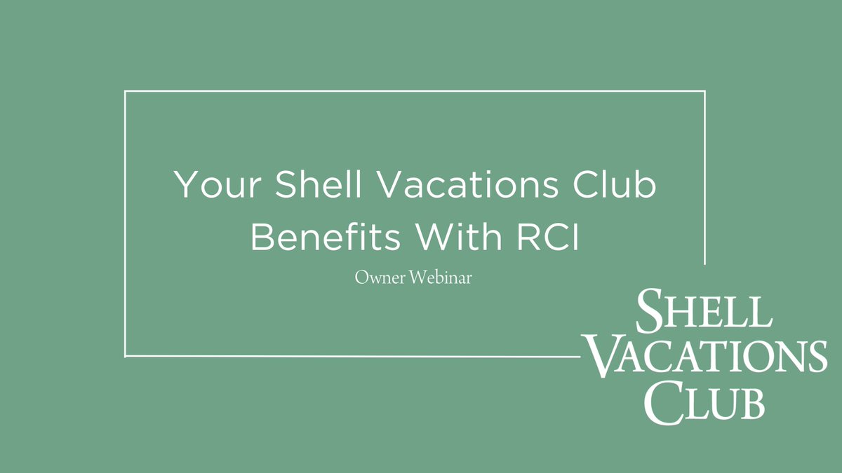 Shell Vacations Club tweet media