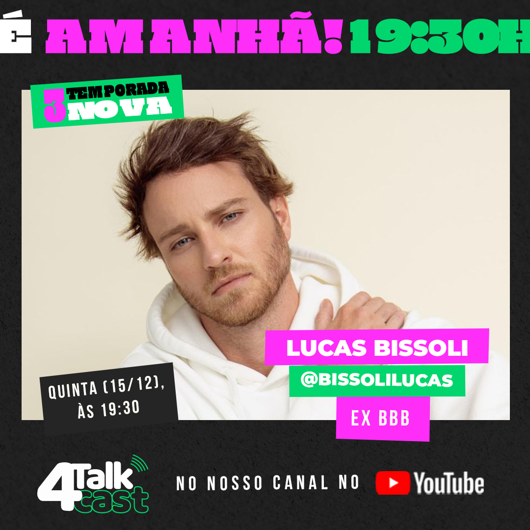 vesepodoficial_'s tweet photo. É ele!! Amanhã teremos a ilustre presença do @bissolilucas no 4Talk 💚
Não perca, amanhã as 19:30 no nosso canal no Youtube!
#bbb #bbb22 #barao #podcast #4talk https://t.co/pq1VvCqmSI