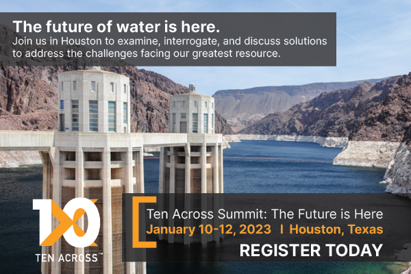 TheH2OInstitute's tweet photo. Registration is open for the 2023 Ten Across Summit, bringing together civic, policy, nonprofit, education, research and private sector to address challenges shared by communities along the Interstate 10 corridor #10XTheFutureIsHere https://t.co/DTRHBv63bm #TenAcross https://t.co/vR9k9EyTDo