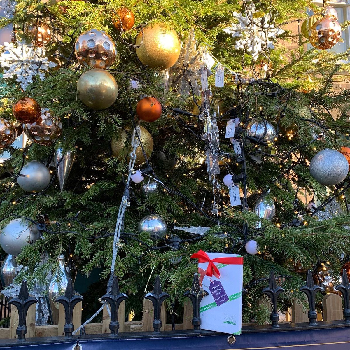rglibrarylife's tweet photo. The Book Fairies are excited for the new film #TheAmazingMaurice, so we are sharing copies of the book! These have been left for lucky finders at Holy Corner today!
#ibelieveinbookfairies #MauriceBookFairies #SkyCinema #NewFilm #HolyCorner https://t.co/KG025QwttS