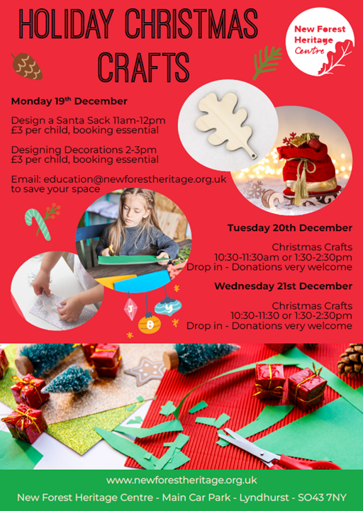 Piper the Pony (@pony_piper) on Twitter photo The Christmas holidays are coming and <a href="/NFHeritage/">New Forest Heritage Centre</a> has planned some festive, family fun!
See the poster below for details about all the Christmas craft activities or click newforestheritage.org.uk/event-category…
🎄🎅☃️ The Christmas holidays are coming and <a href="/NFHeritage/">New Forest Heritage Centre</a> has planned some festive, family fun!
See the poster below for details about all the Christmas craft activities or click newforestheritage.org.uk/event-category…
🎄🎅☃️