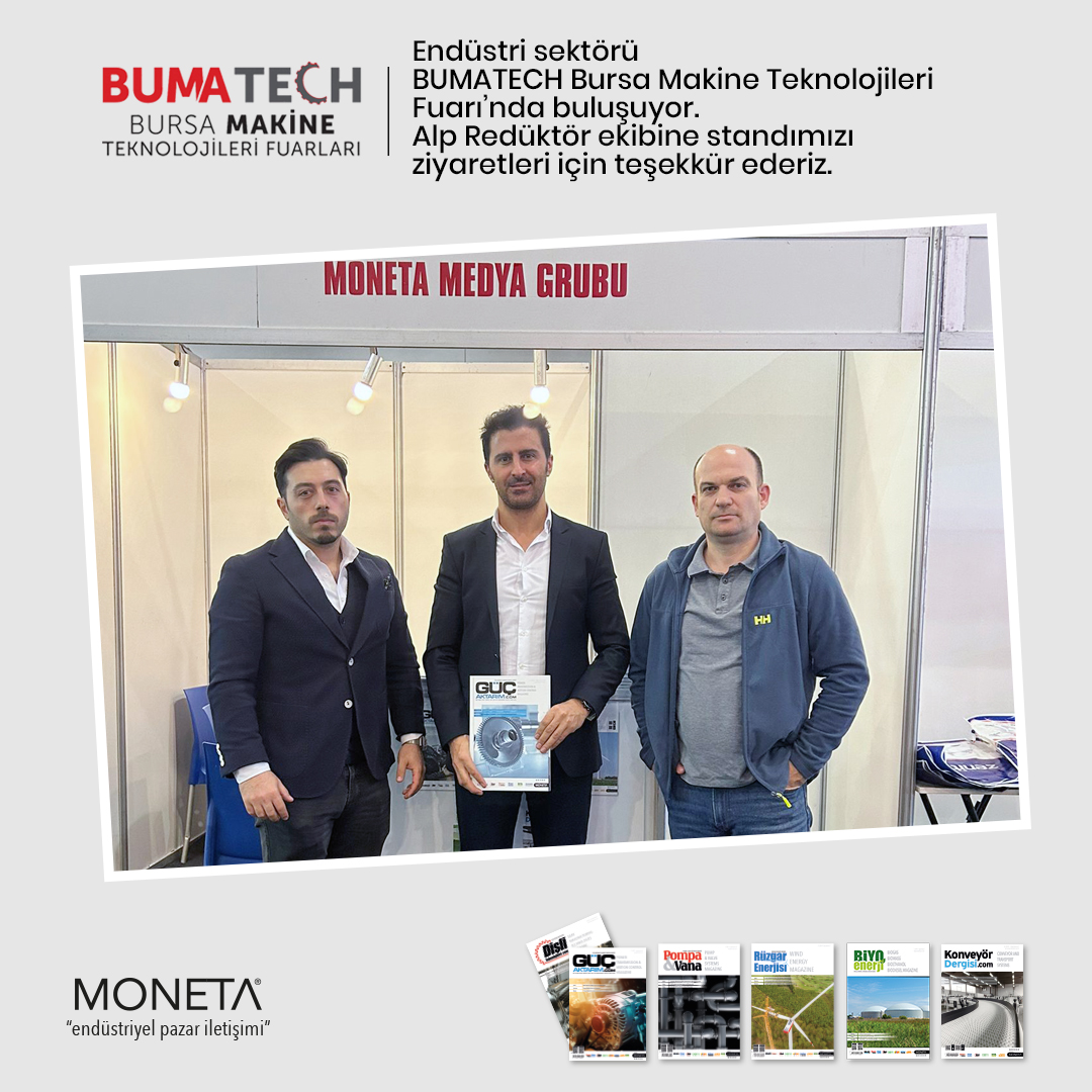 Endüstri sektörü BUMATECH Bursa Makine Teknolojileri Fuarı'nda buluşuyor.
Alp Redüktör Ekibine standımızı ziyaretleri için teşekkür ederiz. 

  #Alpredüktör #bumatech #bursamakineteknolojilerifuarı #makine #güçaktarım