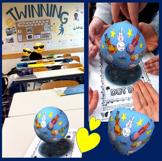 auatGG's tweet photo. Quiver brings #eTwinning world to our 🇪🇺classroom today 😃 Let's hold it in our hands and give it some 😍 w/ @betinaastride @eTwinning_DE #etw_letsplay https://t.co/9KOk09JYdh