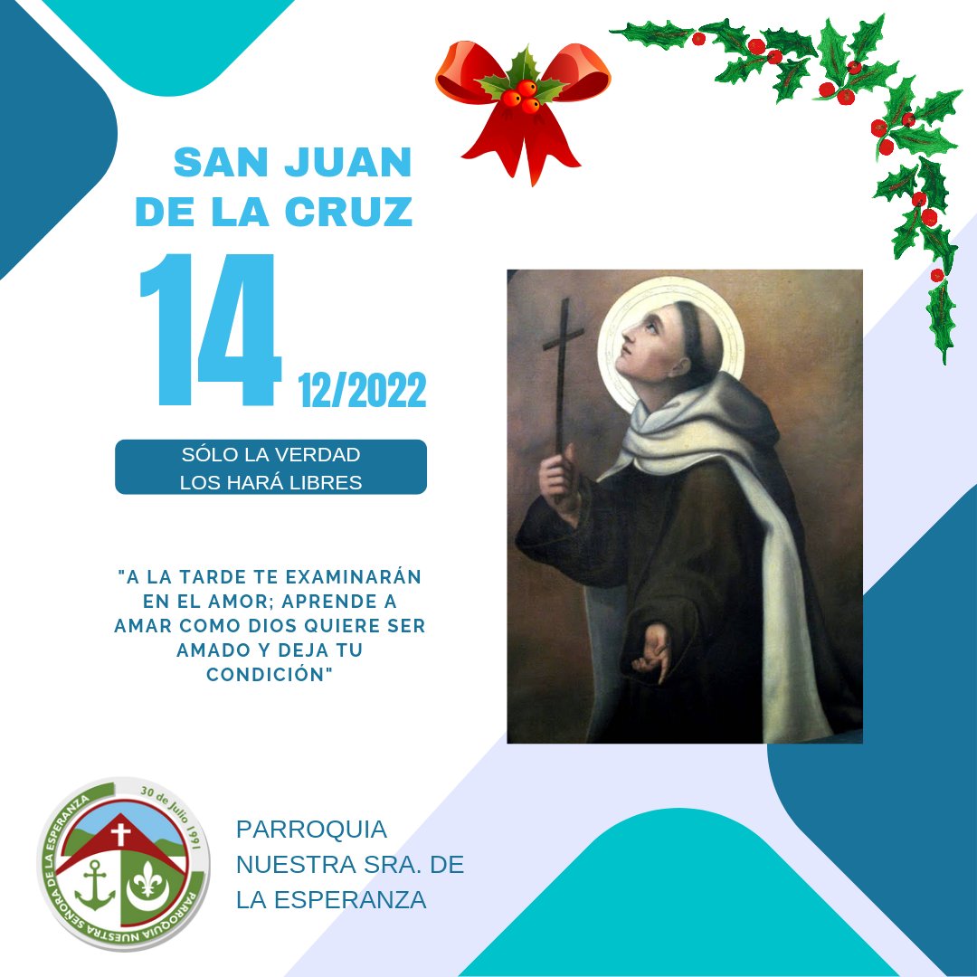 La verdad los hará libres #PqEsperanza #SanJuanDeLaCruz #Maracay