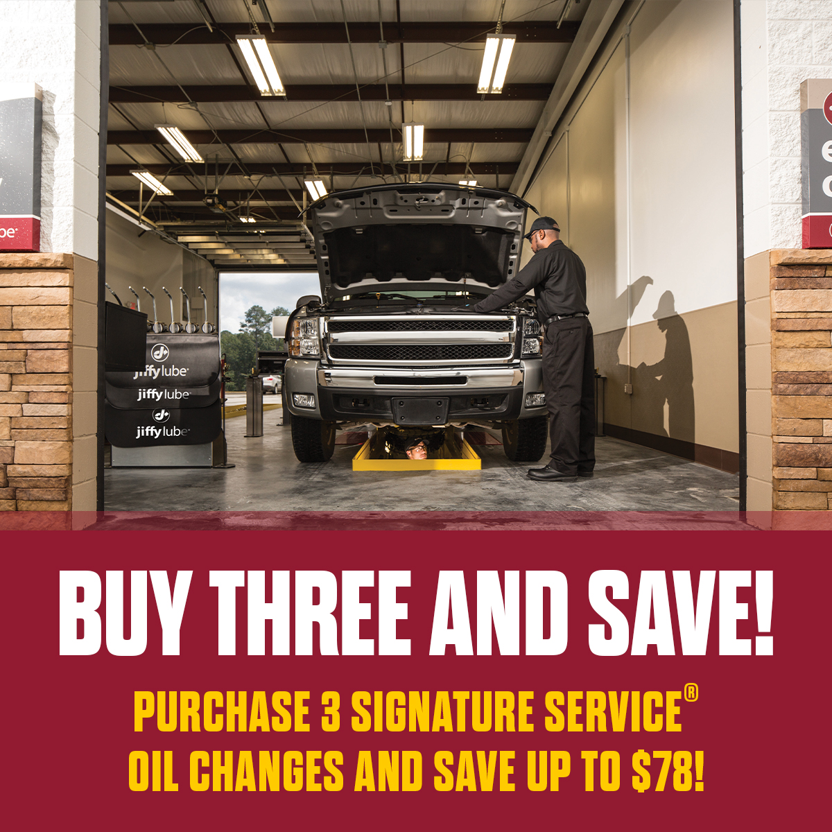 Need an easy holiday gift?  A 3-pack of our Signature Service® Oil Change certificates can help you save time and money this holiday season.  We make it easy, so you can do more in a Jiffy!  
#JiffyLube #JiffyLubeIndy #HolidayGiftGuide #ShopLocal #SupportLocal