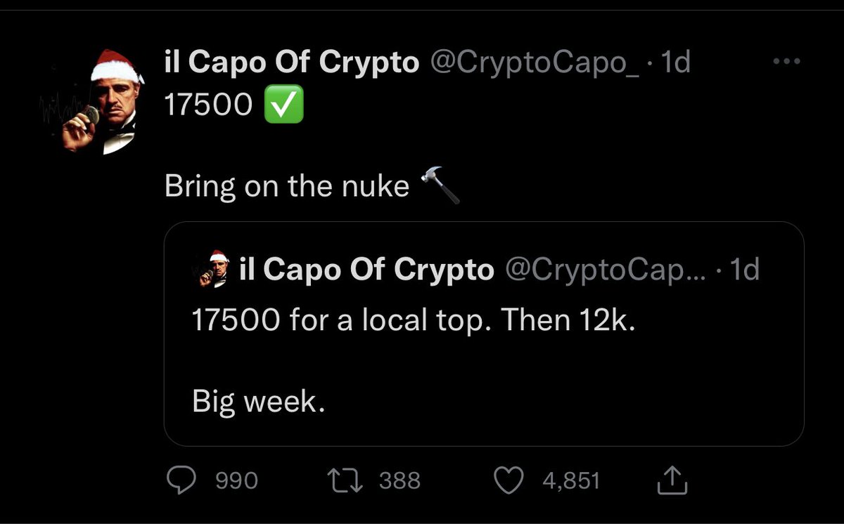 We nuked him 😂📈 #Bitcoin