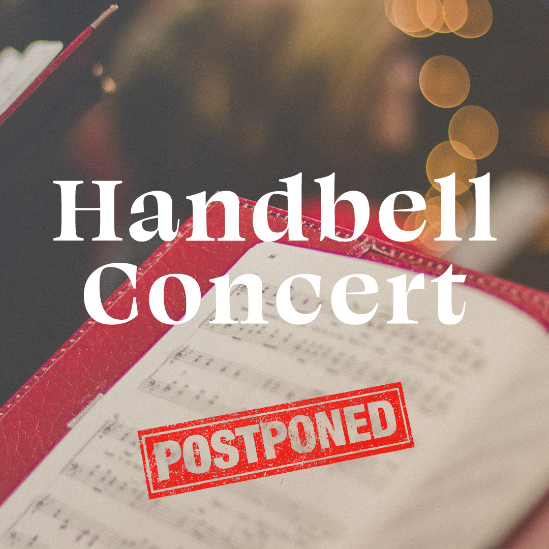 Everyone, our Handbell Concert presented by the Joyful Ringers has been postponed until further notice. We will update you on this event as soon as we can!