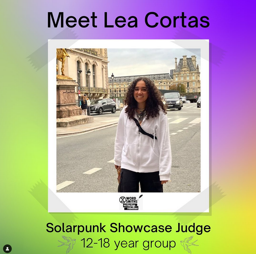 XRWordsmiths's tweet photo. Meet @CortasLea who will be a judge for our #Solapunk Showcase in 2023! Lea grew up in #Lebanon, where she developed a deep love for nature and sustainability. She is now attending #AmsterdamUniversity where she studies film. Check out Lea's Youtube channel for further info! https://t.co/k9lemjknI4
