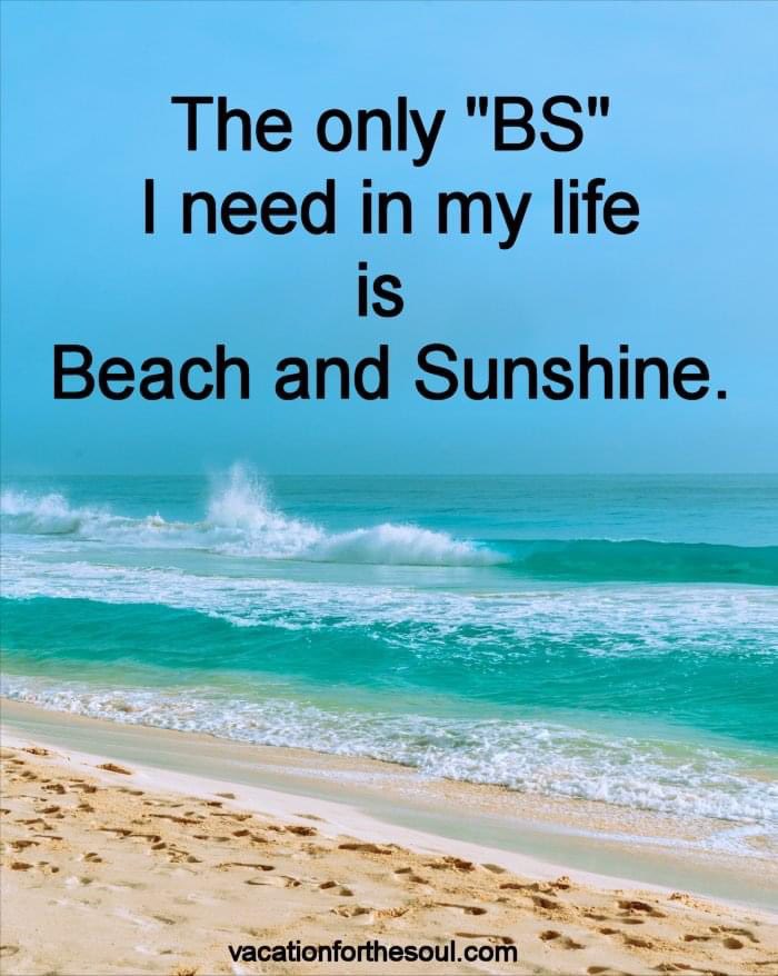 What BS do you need in your life?