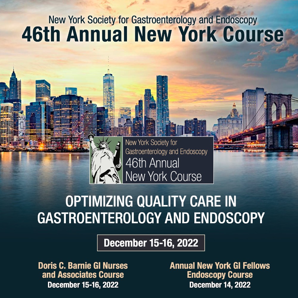 NYSGE's tweet image. Joining us today at the Annual NY GI Fellows Endoscopy Course and/or tomorrow at the 46th Annual NY Course? Don't forget to tag us! #NYSGE #NYSGE2022
#GITwitter #Livertwiitter
