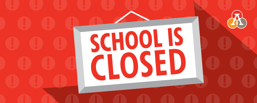 AthlosStCloud's tweet photo. School is officially closed for today, Wednesday the 14th! https://t.co/BSRBI1SmYm