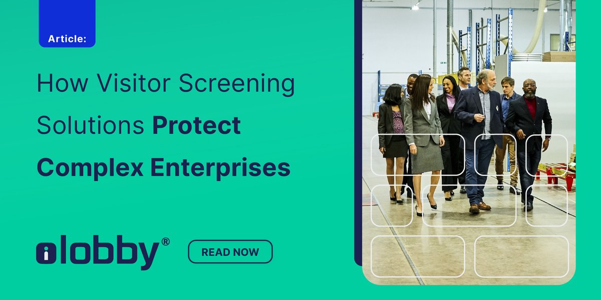 facilityos's tweet image. Visitor screening enhances security, automation, and safety in complex workplaces.
ilobby.com/blog/visitor-s…
#visitorscreening #watchlistscreening #screeningsolutions #watchlists