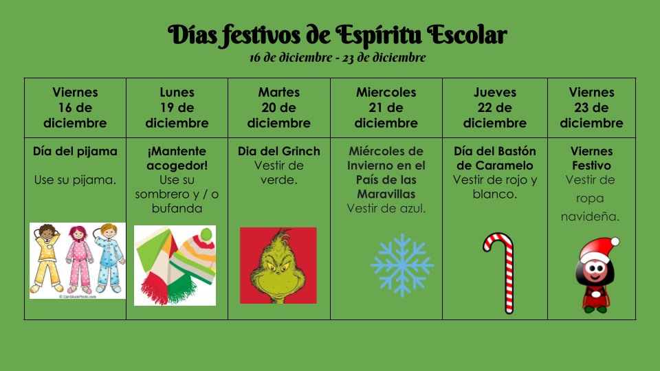 Jenn B (@jbarkerccs) on Twitter photo Holiday Spirit Week starts Friday!!@GEwilsonPTA <a href="/DerethSanchez/">Dereth Sanchez-Ahmed</a> <a href="/HTSD_Wilson/">Wilson Elementary School</a> <a href="/WeAreHTSD/">WeAreHTSD</a> Holiday Spirit Week starts Friday!!@GEwilsonPTA <a href="/DerethSanchez/">Dereth Sanchez-Ahmed</a> <a href="/HTSD_Wilson/">Wilson Elementary School</a> <a href="/WeAreHTSD/">WeAreHTSD</a>