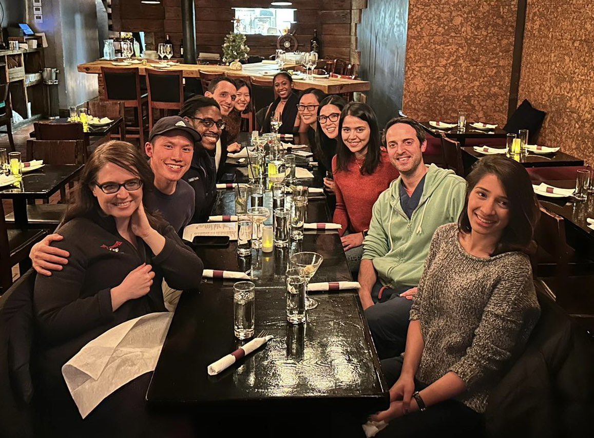 Mount Sinai Hospital GI Fellowship Program (@msh_gi_fellows) on Twitter photo <a href="/MountSinaiGI/">Mount Sinai Division of Gastroenterology</a> holiday season continues with Wellness Dinner (<a href="/grinsa01/">Ari Grinspan</a>) and fellows’ Secret Santa! Though all gifts were great, <a href="/drjamwynter/">Jamila Wynter, MD</a> won the day with her brand-new Squatty Potty!
<a href="/yuyingMD/">Yuying Luo</a> @RababOun <a href="/J_YoonYoon/">Ji Yoon Yoon</a> <a href="/Danny_WongMD/">Danny Wong</a> <a href="/Typical_Brian/">Brian Horwich, MD, MS</a> <a href="/JellyanaPeraza/">Jellyana Peraza MD</a> <a href="/SalamBeahMD/">Peter Salam Beah, MD</a> <a href="/MountSinaiGI/">Mount Sinai Division of Gastroenterology</a> holiday season continues with Wellness Dinner (<a href="/grinsa01/">Ari Grinspan</a>) and fellows’ Secret Santa! Though all gifts were great, <a href="/drjamwynter/">Jamila Wynter, MD</a> won the day with her brand-new Squatty Potty!
<a href="/yuyingMD/">Yuying Luo</a> @RababOun <a href="/J_YoonYoon/">Ji Yoon Yoon</a> <a href="/Danny_WongMD/">Danny Wong</a> <a href="/Typical_Brian/">Brian Horwich, MD, MS</a> <a href="/JellyanaPeraza/">Jellyana Peraza MD</a> <a href="/SalamBeahMD/">Peter Salam Beah, MD</a>