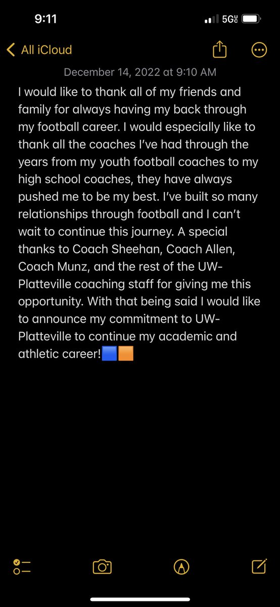 I am happy to announce my commitment to <a href="/UWPlattFootball/">UW-Platteville Football</a> <a href="/uwplatteville/">UW-Platteville</a>! Thanks to <a href="/CoachSheehan12/">Patrick Sheehan</a> <a href="/Allenbt29/">Brent Allen</a> and <a href="/Ryan_Munz/">Ryan Munz</a> for the opportunity!

Thank you to everyone from the <a href="/dekalb_football/">DeKalb Football</a>  program for everything! #swingtheaxe
<a href="/FNDrive/">Friday Night Drive - Shaw Local</a> <a href="/dc_preps/">DailyChronicle Preps - Shaw Local</a>