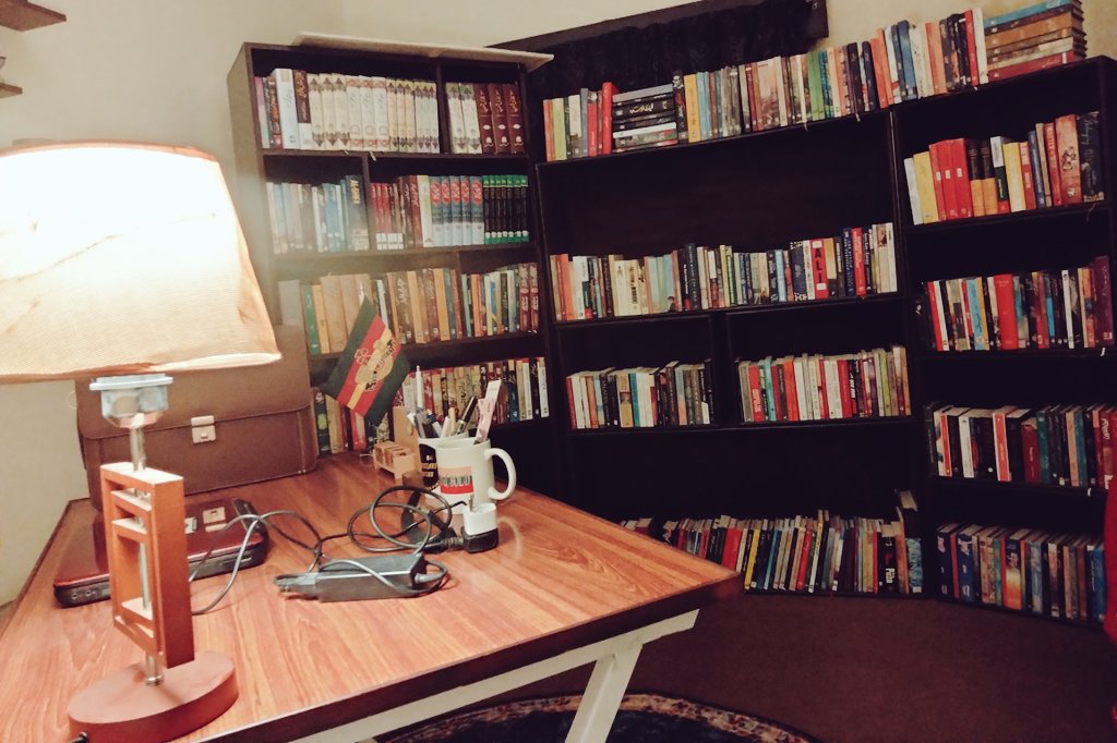 ApkaUmar's tweet image. My happy Place to breath 
♥️📚☺️

“The library is inhabited by spirits that come out of the pages at night.” Isabel Allende 

#BookCollection 
#Books