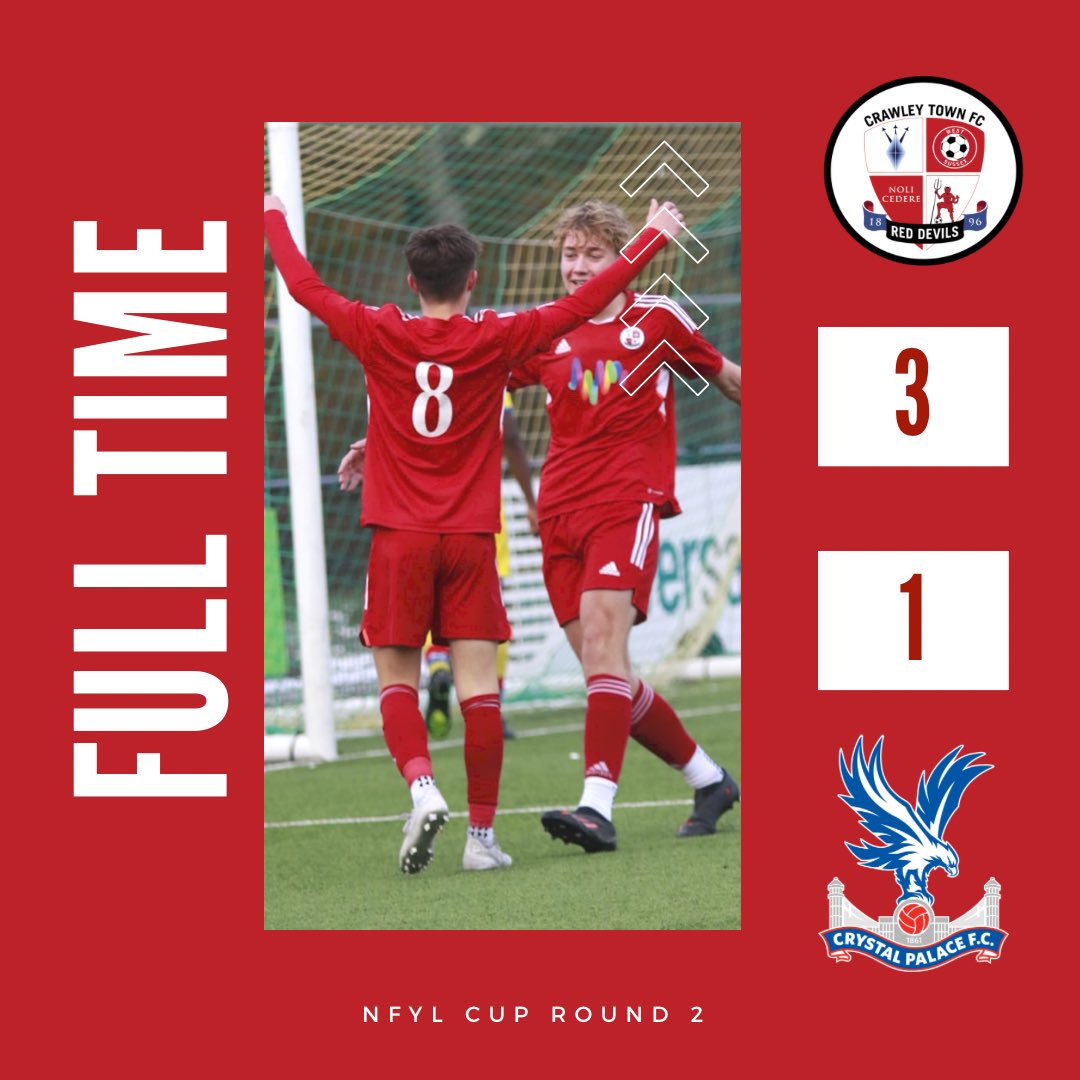 ⏰ FULL TIME

That’s more like it! We finish 2022 with a victory and progressing to the next round of the NFYL Cup!

We may have just witnessed the goal of the season as well to end 2022 on 🚲😍

⚽️⚽️ Maznica
⚽️ Gould

🔴 3-1 🟡

90’ |  #TownTeamTogether