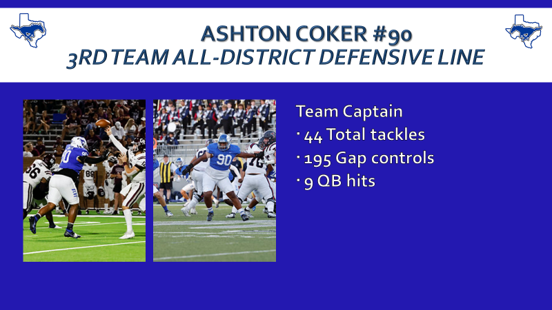 KatyTaylorFB's tweet photo. @CokerAshton is a stud on the DL, he's a playmaker who relentlessly seeks the ball #BLUE @csimmons64 https://t.co/owCzUvXQcc