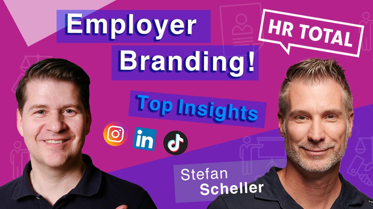 Neues #HR Total Deep Dive Video: Ein intensives und spannendes Gespräch mit dem <a href="/Persoblogger/">Persoblogger Stefan Scheller</a> über #EmployerBranding, Corporate Influencer, Social Media, Guerilla #Recruiting uvm. - schaut rein!  youtube.com/watch?v=Gv-g_A…