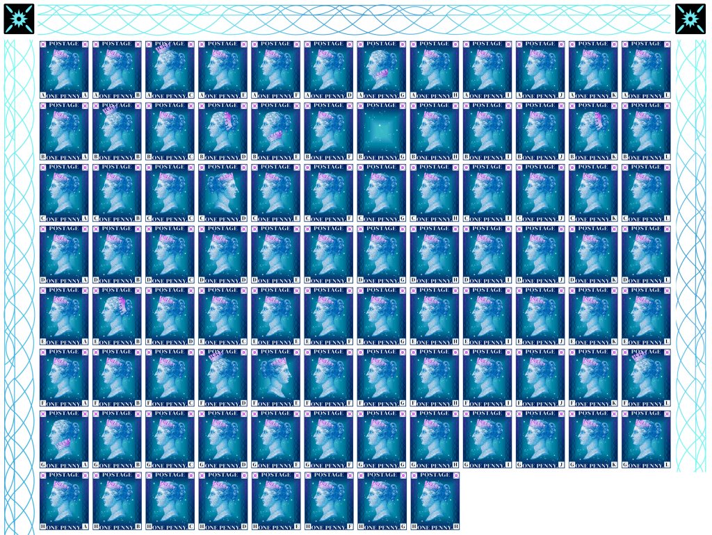 Plate #10
Number of specimens: 92
Specials number:
👑Crown Moved 5
👑Crown at the Neck 4
👑Crown in the Hair 3
👉Effigy Looking Right 2
🛑Missing Effigy 1

Take a look
cryptopennyblack.io/plate-10

#NFTCommmunity #Cryptopennyblack #NFTProject