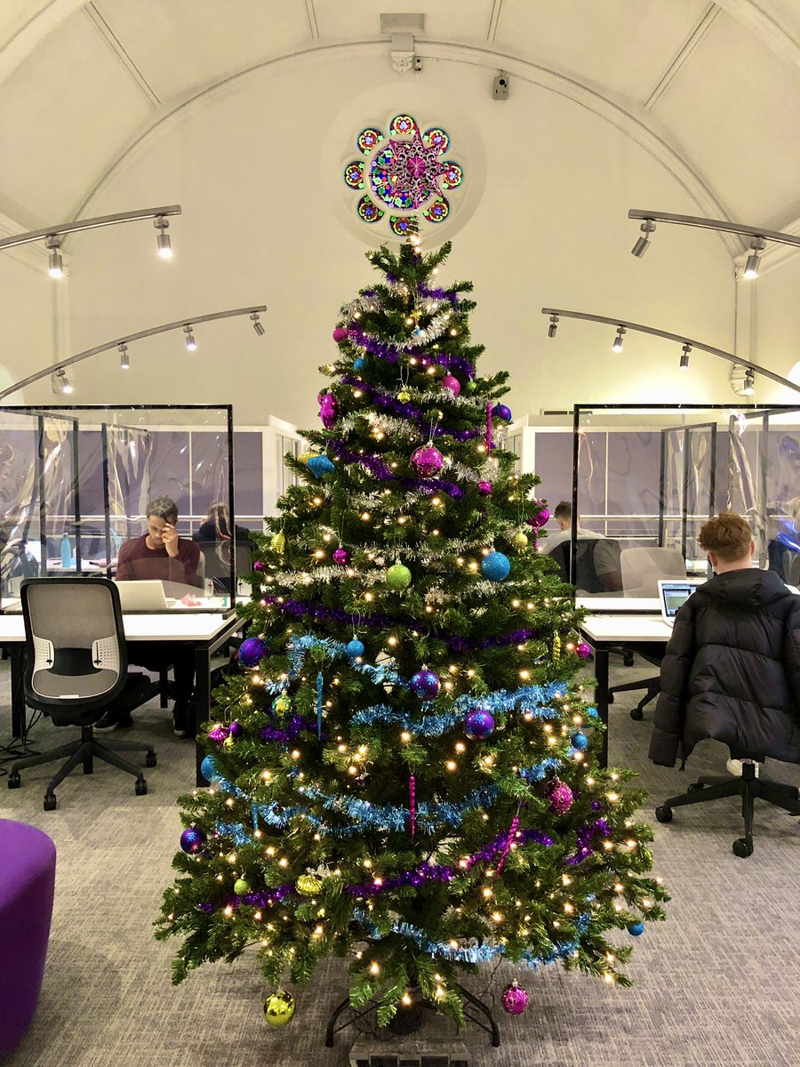 HealthSciUni's tweet photo. It’s looking really festive around here! 🎄👏🏼✨ @AECCUniversityC https://t.co/8upggA3hqg