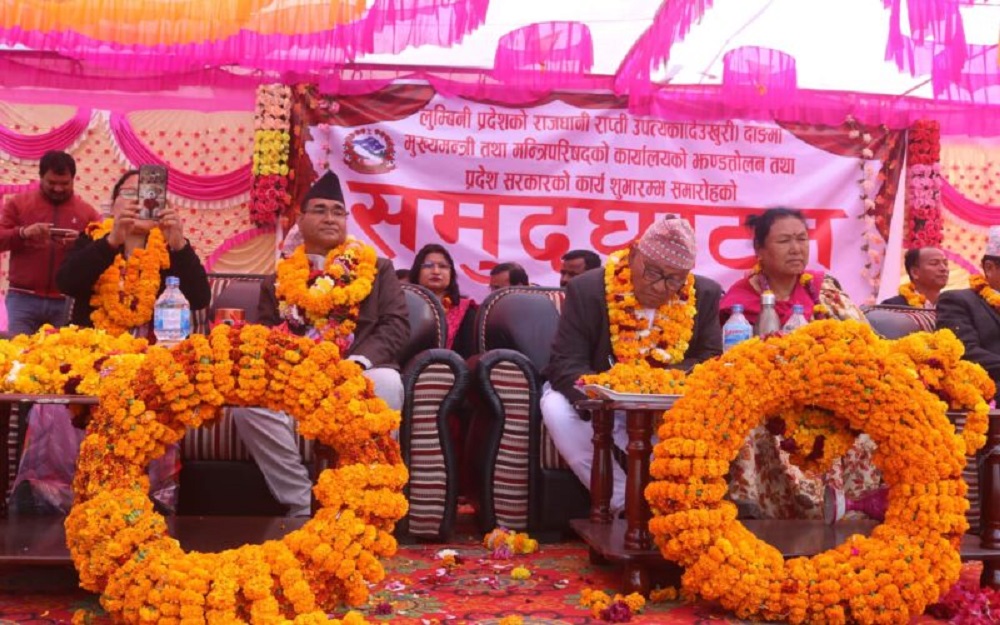 MNTVAustralia's tweet photo. घोषणाको २७ महिनापछि लुम्बिनी प्रदेशको स्थायी राजधानी कार्यान्वयन 
https://t.co/YXtX16Ekz4 https://t.co/f8o4J3uJzM