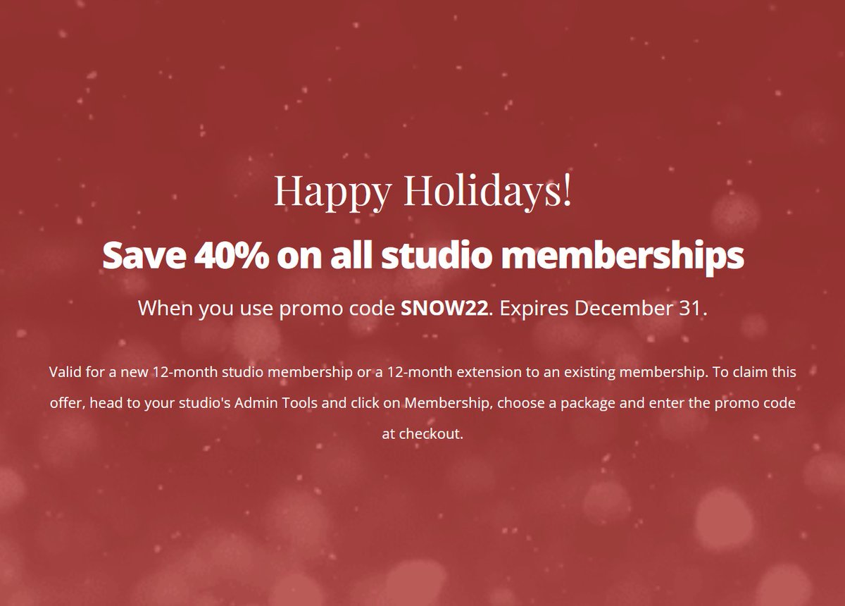 cast98app's tweet image. ⛄ Our Holiday Sale is here! ❄
Get 40% off a whole year of our top-notch tools for theatre companies: Rehearsal Schedule Maker, Auditions Manager, and more. Make your cast logistics smarter; try us free for 7 days at cast98.com #directorlife #stagemanagerproblems