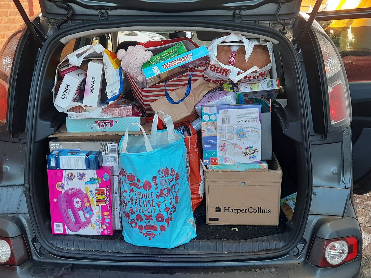 Trevor Arnold (@connection_mags) on Twitter photo The generous people of Mold, once again helping the <a href="/NWSuperkids/">NorthWalesSuperkids</a> Toybox appeal. I collected this lot from the drop-off point at <a href="/BookMold/">The Book Shop,Mold</a> today along with a large box of books donated by the bookshop. Thanks everyone, your donations will help needy children in North Wales. The generous people of Mold, once again helping the <a href="/NWSuperkids/">NorthWalesSuperkids</a> Toybox appeal. I collected this lot from the drop-off point at <a href="/BookMold/">The Book Shop,Mold</a> today along with a large box of books donated by the bookshop. Thanks everyone, your donations will help needy children in North Wales.