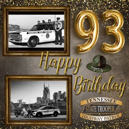 Today the Tennessee Highway Patrol is celebrating 93 years of service to the great state of Tennessee. We are grateful to have the opportunity to serve and protect, thank you! Happy Birthday, THP!