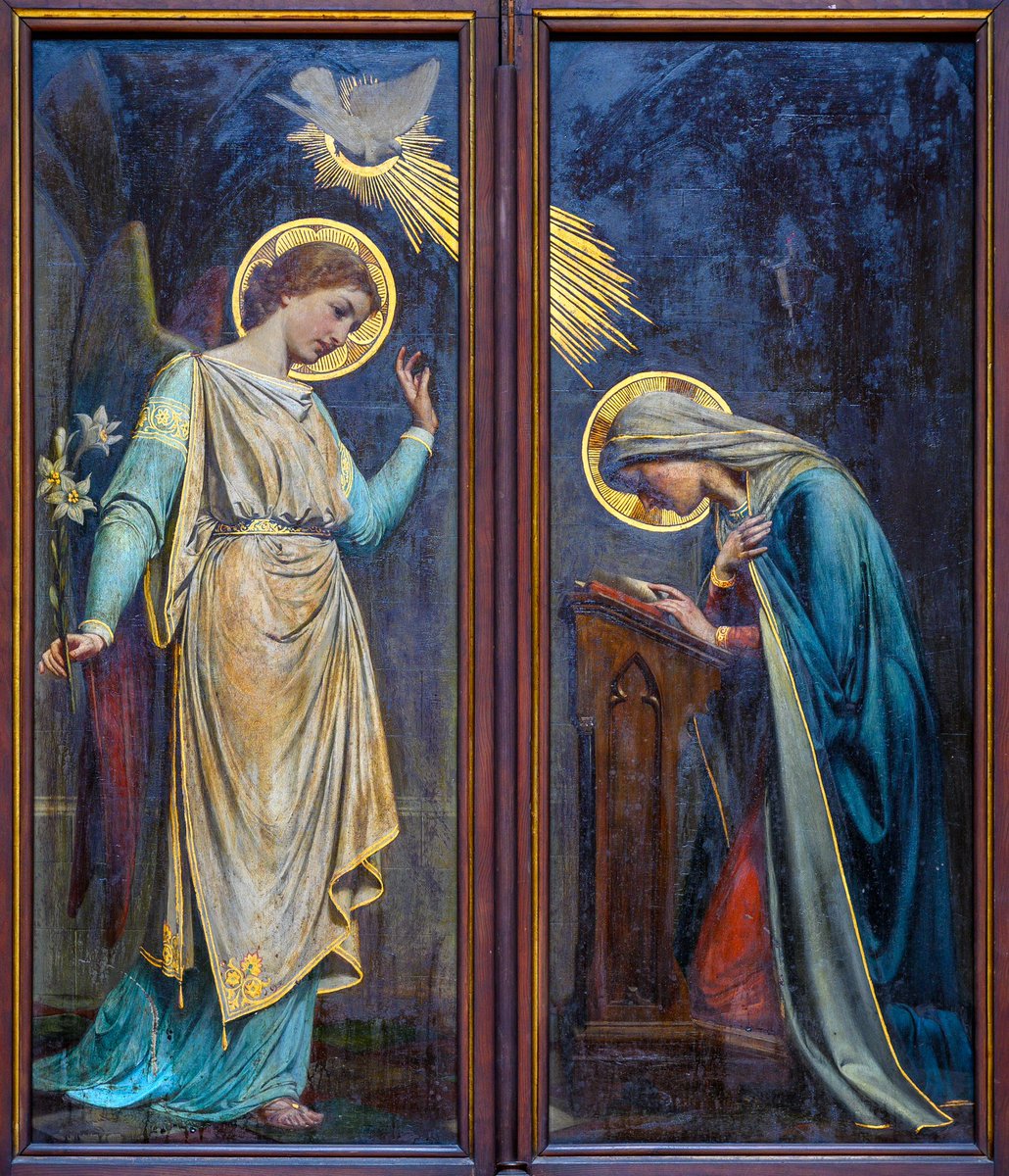 SeekWhyTheyLeft's tweet image. Annunciation of the Blessed Virgin Mary. Holy Mother of God, pray for us. Amen.
