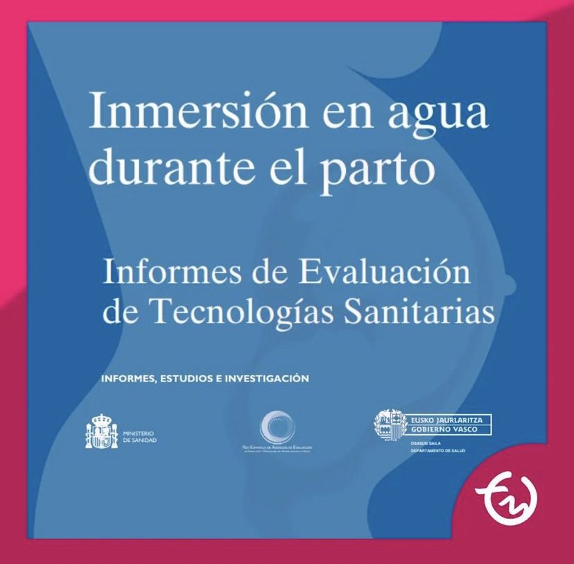 Nuevo informe #waterbirth 💧💦Gracias a nuestra compañera <a href="/solecarregui/">solecarregui</a> y al resto de autores. <a href="/fame_matronas/">FAME</a> <a href="/sanidadgob/">Ministerio de Sanidad</a>