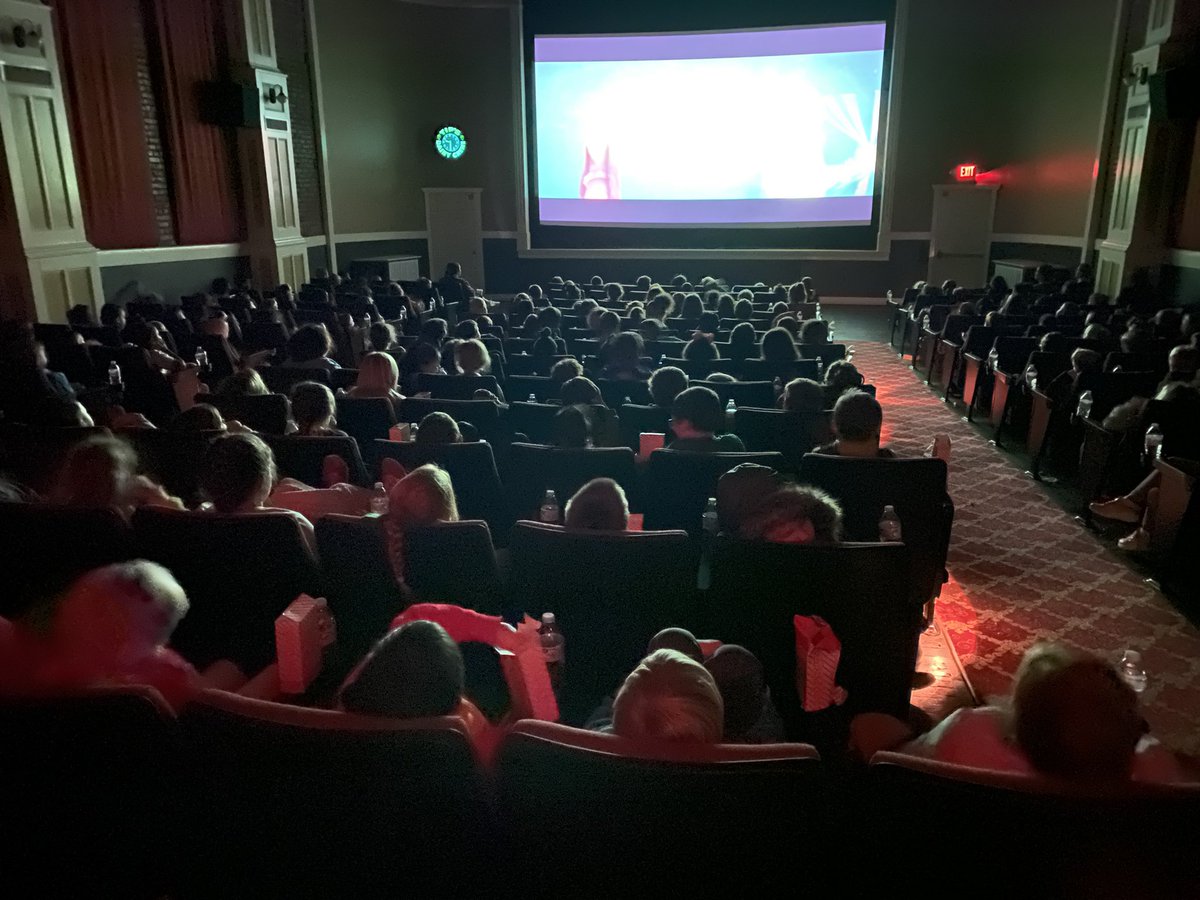 Christmas🎄movie at the Court Theater in Huntingdon! I’m telling’ y’all… #HPSistheBEST 💙💛🍿🎦 <a href="/jkee10/">Jonathan Kee</a>