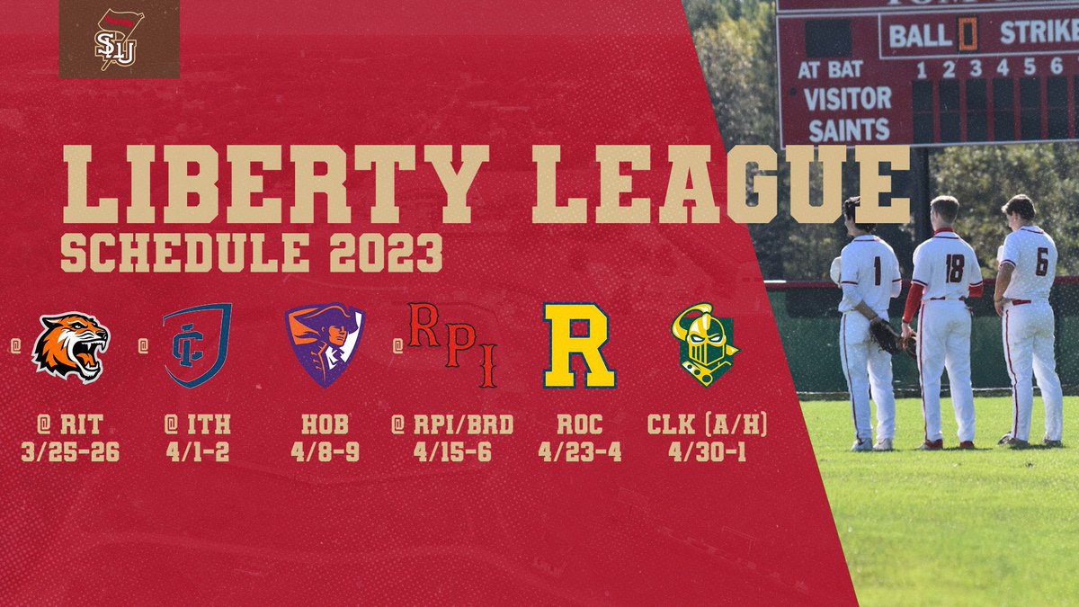 Conference schedule for the upcoming 2023 season. Can’t wait to see you there!