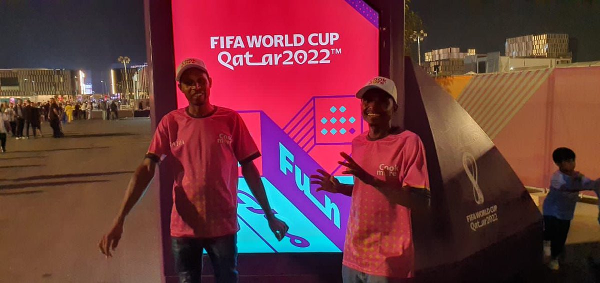Brian___Jethro's tweet photo. Dreams do come true. The winners of the Cookmore competition are still in awe as they are now in Qatar and watched the Argentina vs Croatia game last night.

Be motivated to take part in these precious competitions. 👏💯

#worldcupqatar2022 #worldcup20222
#qatarcookmore https://t.co/MMOwkk0tnS