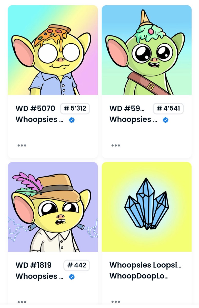 WangArtsNFT's tweet photo. After a @WDoopsies DC Account was hacked.. we just come back stronger than before!!

That's what a #nftcommunity has to look like!!🥰

Thanks to @bostonbeerguy_ for the amazing support!❣️

Make some noise #whoop #whoop fam!!🥁🥁🥁

#nfts #NFT  #nftcommunity #whoopsiesdoopsies https://t.co/YcQPa8XCsQ